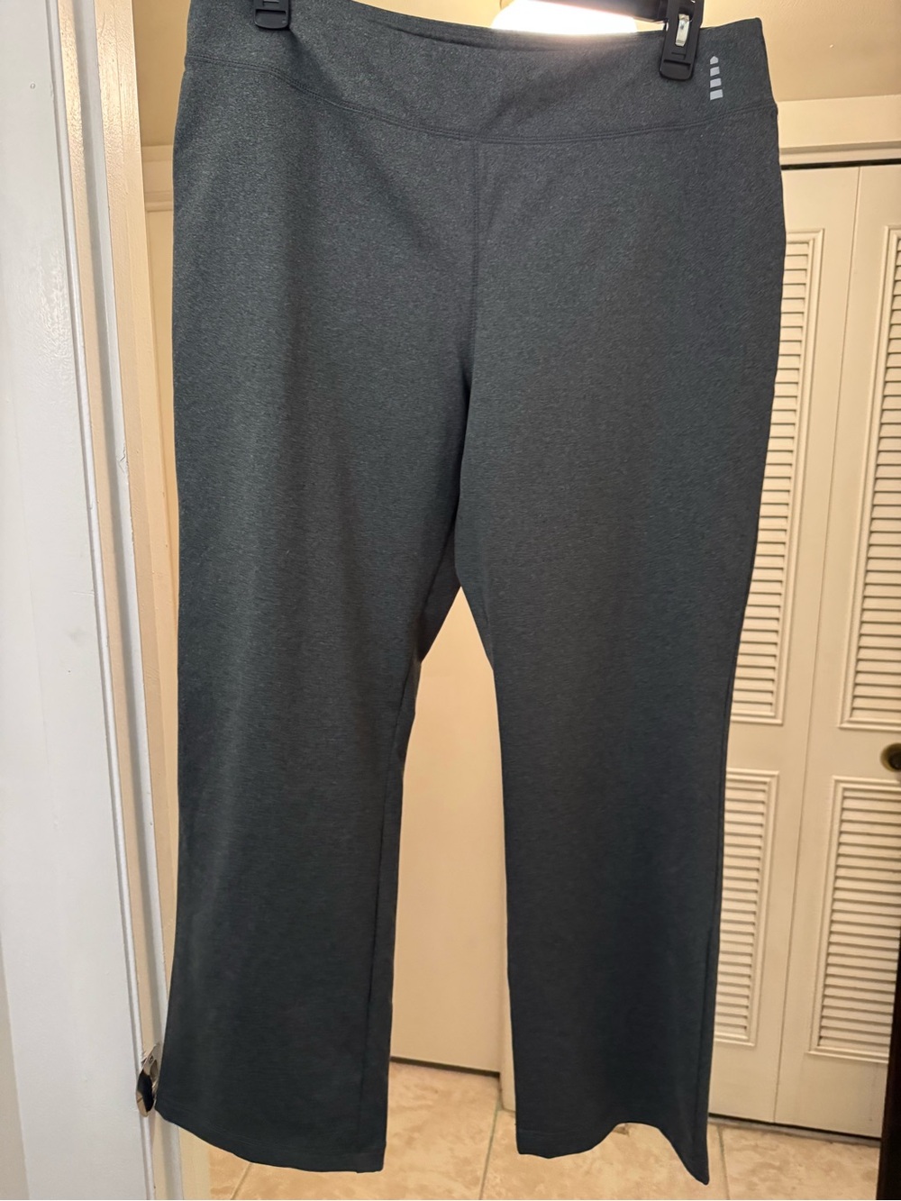Lands' End Women’s Charcoal Gray Active Joggers